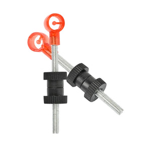 Rosy Brown SPG Recurve Bow Sight Pin Adjustable ABS Metal Replacement Needle SPG