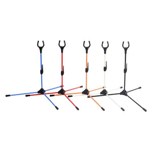 Light Gray SPG Recurve Bow Stand – Foldable Fiberglass Bow Holder SPG