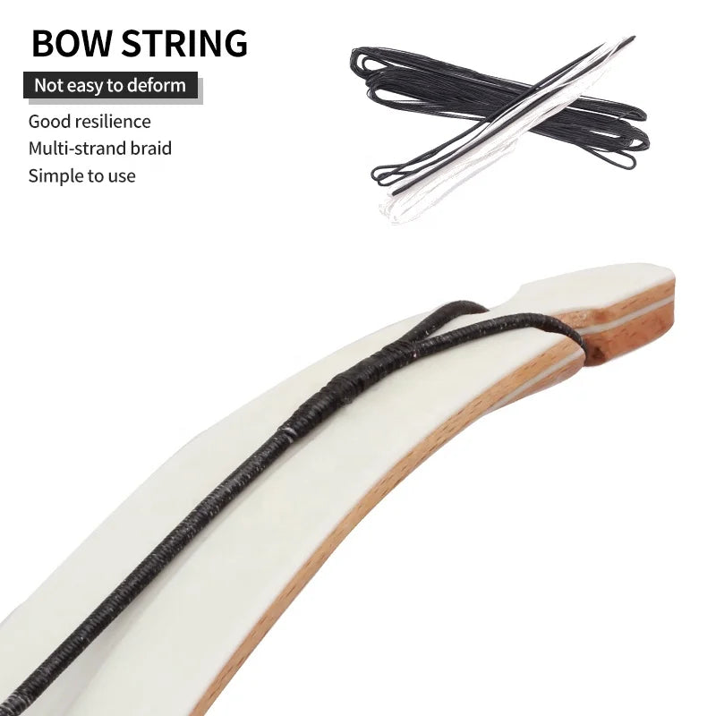 Dark Slate Gray SPG Recurve Bow String – 48 to 70 Inch Replacement Archery String SPG