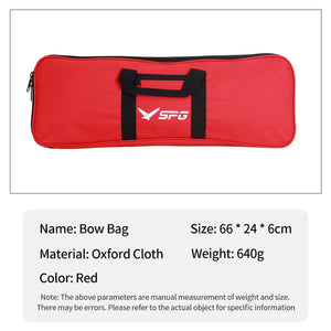 White Smoke SPG Recurve Bow Bag 66cm – Oxford Cloth Archery Case SPG