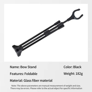 White Smoke SPG Recurve Bow Stand – Foldable Fiberglass Bow Holder SPG