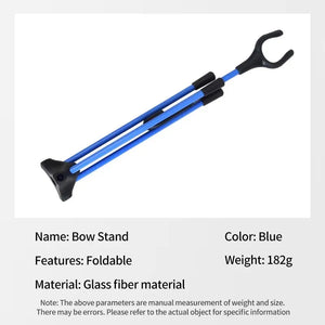 White Smoke SPG Recurve Bow Stand – Foldable Fiberglass Bow Holder SPG