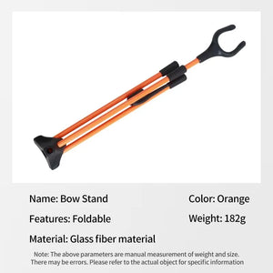 White Smoke SPG Recurve Bow Stand – Foldable Fiberglass Bow Holder SPG