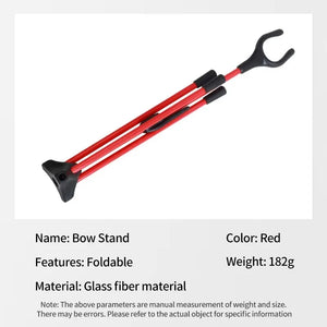 White Smoke SPG Recurve Bow Stand – Foldable Fiberglass Bow Holder SPG