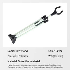 White Smoke SPG Recurve Bow Stand – Foldable Fiberglass Bow Holder SPG