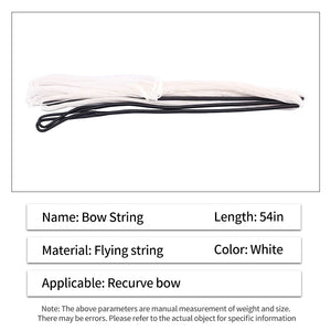 Dark Slate Gray SPG Recurve Bow String – 48 to 70 Inch Replacement Archery String SPG