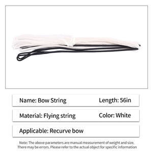 Dark Slate Gray SPG Recurve Bow String – 48 to 70 Inch Replacement Archery String SPG