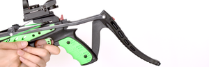 Light Gray Hori-Zone Redback Deluxe Recurve Crossbow - Green Hori-Zone