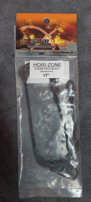 Dark Slate Gray Hori-Zone Redback Pistol Crossbow String - Black Hori-Zone