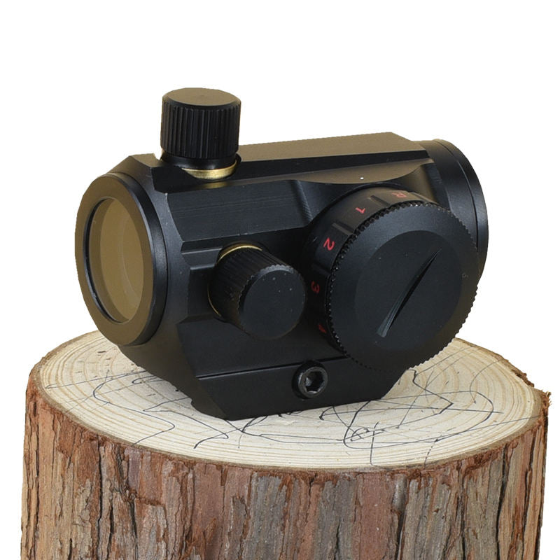 White Smoke Reflex Red Dot Sight Scope – 1x Aluminum Optical Sight with Red Dot Reticle MARKSMAN