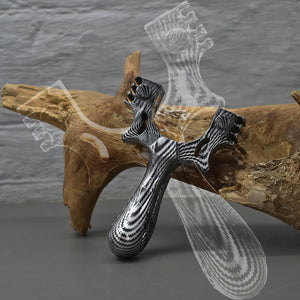 Dim Gray Resin DualEdge Slingshot INDIAN SLINGSHOT