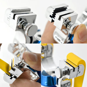 White Smoke Single Screw Blue Portable Resin Strong Fiber Slingshot Toy With Sight Alignment – Outdoor Recreational Sling Tool MARKSMAN