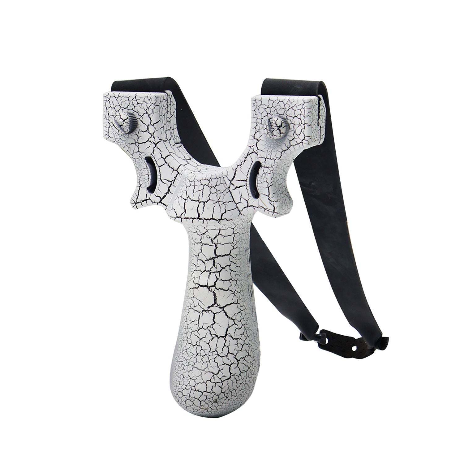 Dark Slate Gray Resin StoneCrack Slingshot MARKSMAN