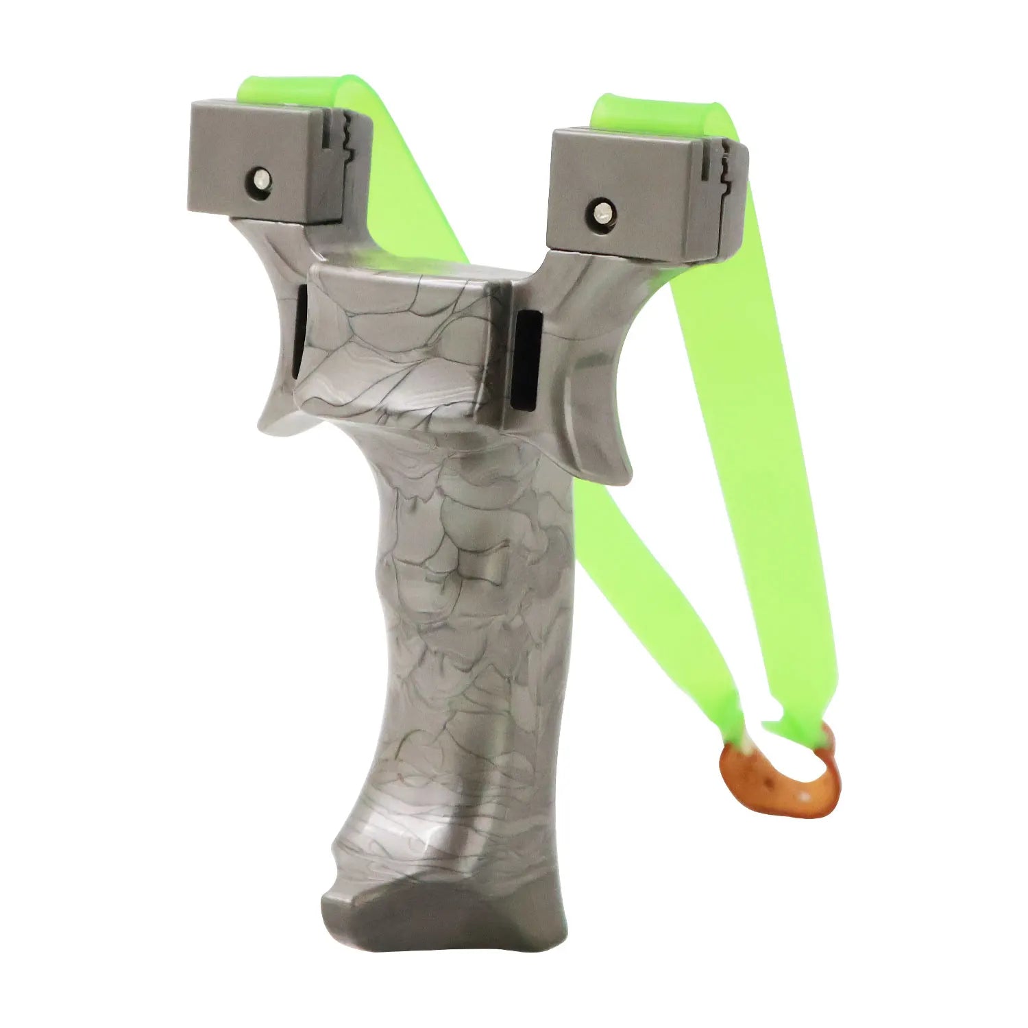 Dark Sea Green Resin MarbleEdge Slingshot INDIAN SLINGSHOT