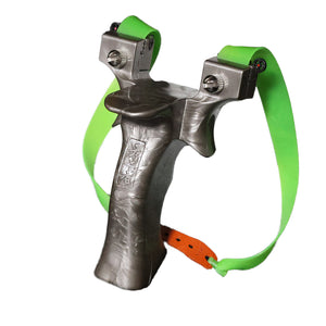 Dark Slate Gray Resin MarbleEdge Slingshot INDIAN SLINGSHOT