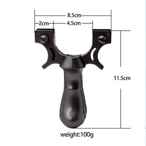 Dark Slate Gray Powerful Outdoor Target Shooting Grey Color Strong Resin Slingshot MARKSMAN