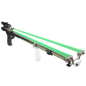 Dark Sea Green New High Power Precision Retractable Folding Slingshot MARKSMAN