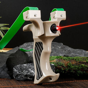 Black ReverseArc Resin Slingshot INDIAN SLINGSHOT