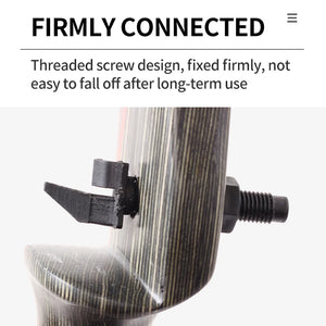 Lavender SPG Right-Hand Arrow Rest – Lightweight PE Plastic Recurve Bow Accessory SPG