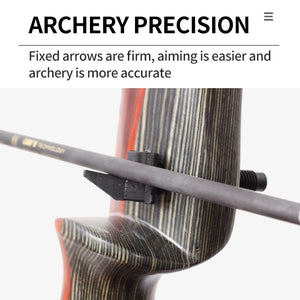 Dark Slate Gray SPG Right-Hand Arrow Rest – Lightweight PE Plastic Recurve Bow Accessory SPG