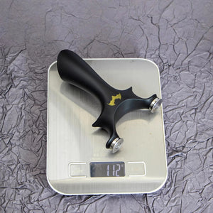 Light Slate Gray Round-Head Bat Resin Slingshot INDIAN SLINGSHOT