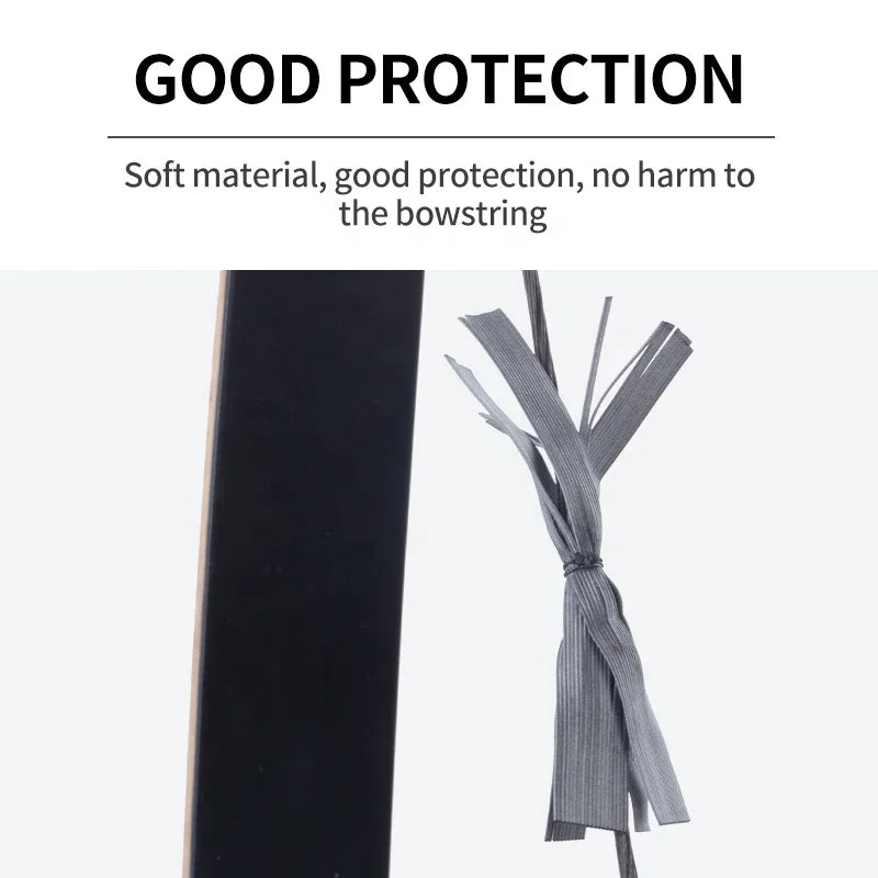 Lavender SPG Rubber Bow String Stabilizer Gray - Vibration Dampener for Recurve and Compound Bows SPG