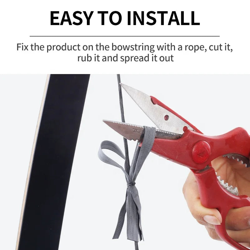 Lavender SPG Rubber Bowstring Silencer – Lightweight Cat Whiskers Dampener SPG