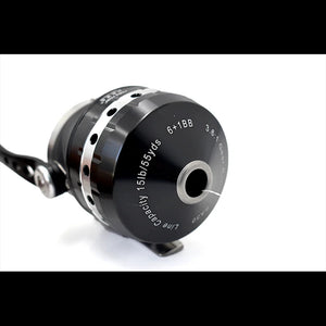 White Smoke SA30 Black Stainless Steel Fly Fishing Reel 3.6:1 Gear Ratio – Left & Right Hand Interchangeable Bait Reel MARKSMAN