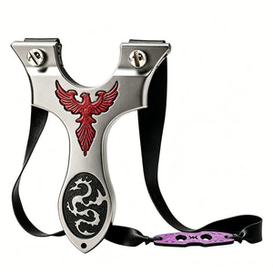 White Smoke CARLET RAPTOR Alloy Slingshot INDIAN SLINGSHOT