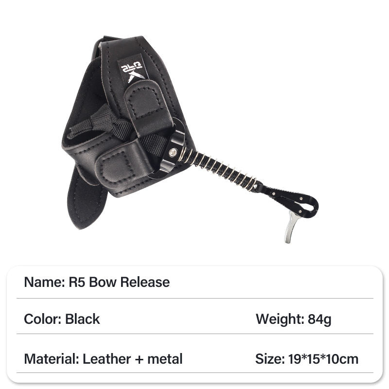 Dark Slate Gray SPG Bow Release Archery Compound Bows Accessories Set Professional Shooting Adjustable Wrist Triggers Grip Clamp D-Loop Caliper INDIAN SLINGSHOT