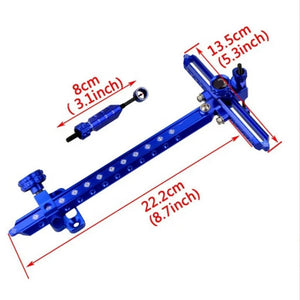 Lavender SPG SH102 Recurve Bow Sight | 9 Inch Adjustable Metal Sight SPG