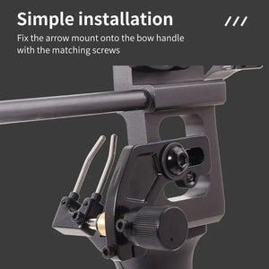 Dark Slate Gray SPG SP818 Compound Arrow Rest – Adjustable Aluminum Right-Hand Accessory SPG