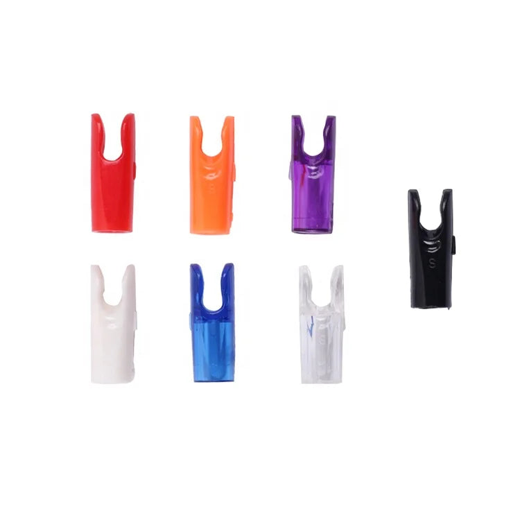 Maroon SPG 4.2mm Pin Arrow Nock – Replacement Archery Arrow Nocks SPG