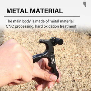 Bisque SPG HQ204 4-Finger Thumb Release | Adjustable Metal Archery Aid SPG