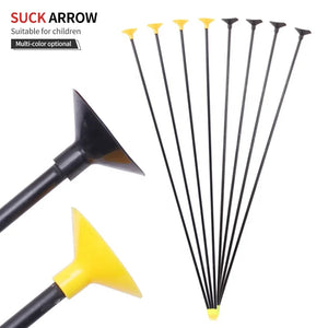 Dark Slate Gray SPG Fiberglass Sucker Arrows 71cm | Safe 7mm Rubber Tip Practice Arrows SPG