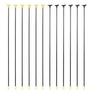 Dark Slate Gray SPG Fiberglass Sucker Arrows 71cm | Safe 7mm Rubber Tip Practice Arrows SPG