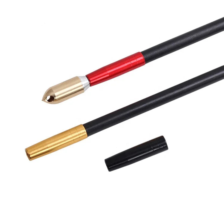 Tan SPG 8mm Aluminum Arrow Shaft Connector | Lightweight Durable Base SPG