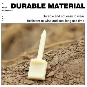 Rosy Brown SPG Archery Target Pins | Steel & ABS Fastening Tools for EVA Targets SPG