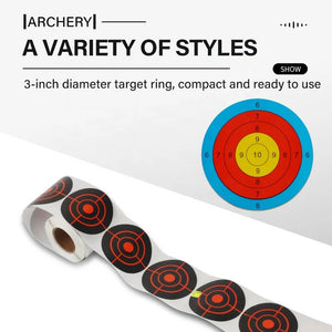 Dark Slate Gray SPG Archery Target Stickers Roll – Self-Adhesive Shooting Target Paper SPG