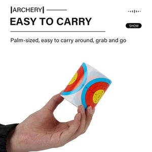 Rosy Brown SPG Archery Target Stickers Roll – Self-Adhesive Shooting Target Paper SPG
