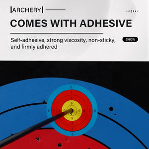 Beige SPG Archery Target Stickers Roll – Self-Adhesive Shooting Target Paper SPG