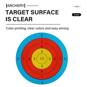 Firebrick SPG Archery Target Stickers Roll – Self-Adhesive Shooting Target Paper SPG