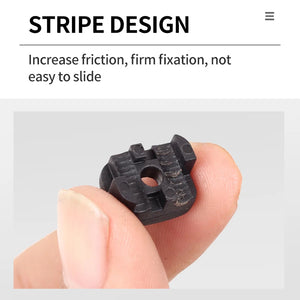 Antique White SPG Arrow Rest Buckle ā PE Material Bowstring Clamp SPG