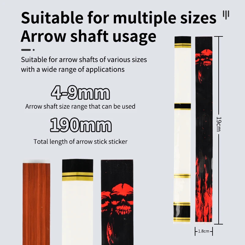 Lavender SPG Arrow Shaft Crest Wrap – Heat Shrink Protective Stickers SPG