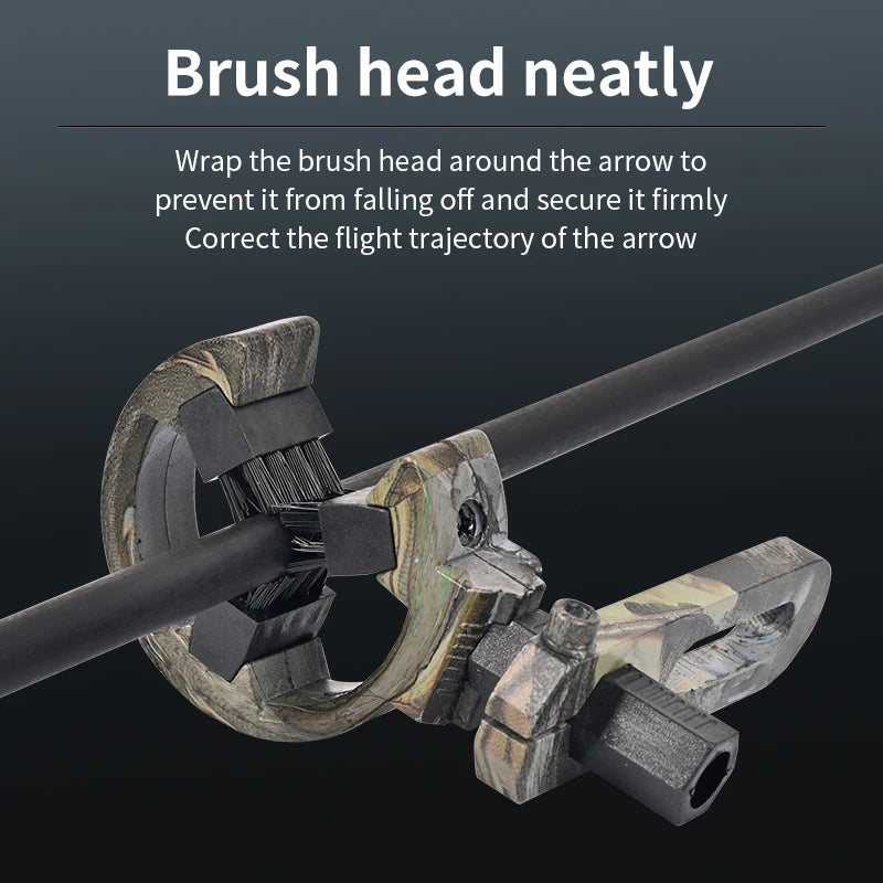 Dark Slate Gray SPG Capture Biscuit Arrow Rest – Compound Bow Adjustable Brush Arrow Holder SPG