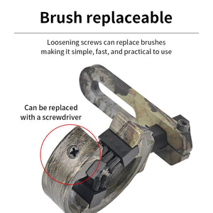 Dim Gray SPG Compound Bow Arrow Rest | Adjustable Capture Whisker Biscuit Mount SPG