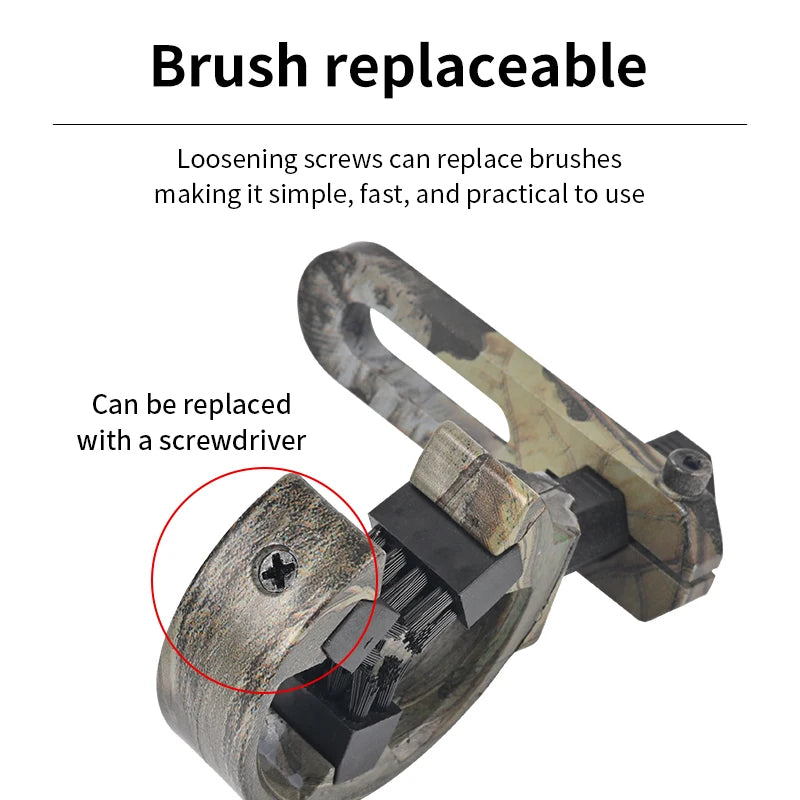 Dim Gray SPG Compound Bow Arrow Rest | Adjustable Capture Whisker Biscuit Mount SPG