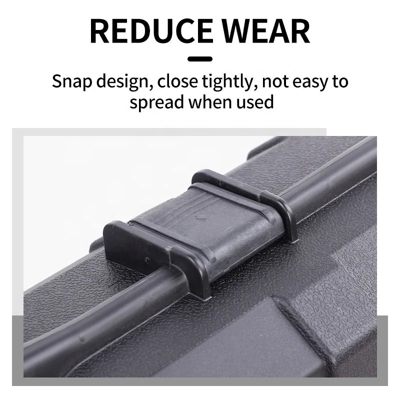 Slate Gray SPG Compound Bow Hard Case | ABS Storage Box with Foam Protection SPG