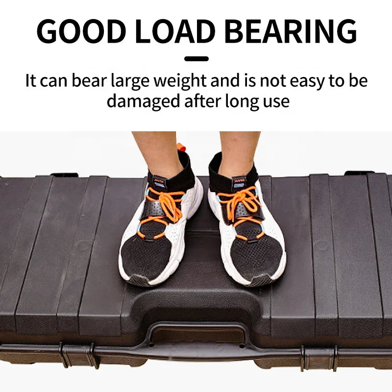 Dim Gray SPG Compound Bow Hard Case | ABS Storage Box with Foam Protection SPG