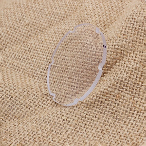 Tan SPG Compound Bow Sight Lens | 45mm Transparent Resin Magnifier SPG